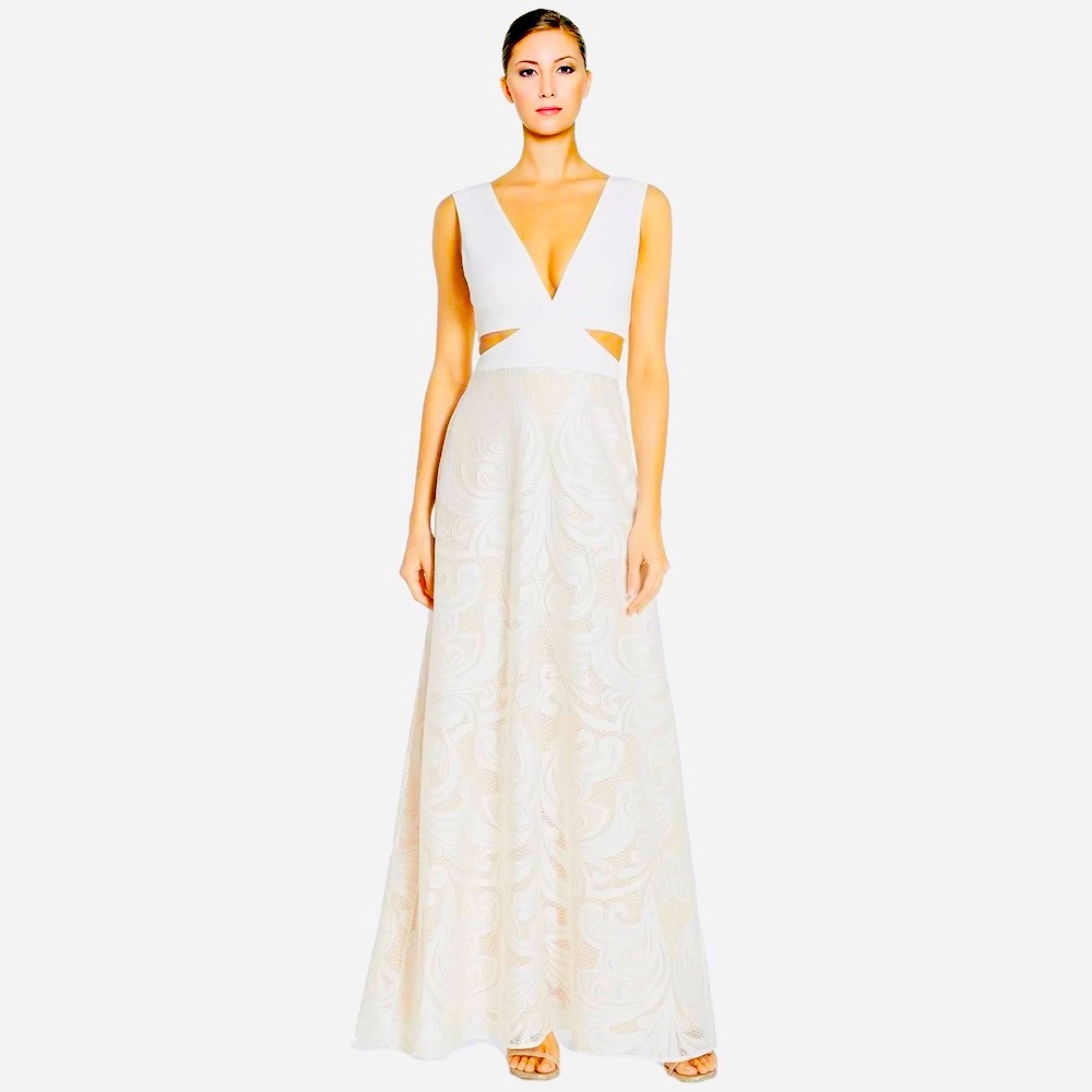 BCBG Maxazria Marilyne Cutout Gown - NWT size 6